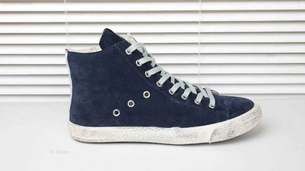 

couples casual shoes designer luxury retro suede navy korea sale handmade haute couture italian leather star dirty shoes, Black