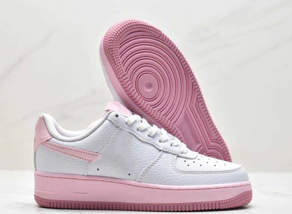 

for 1 low white pink gs 2022 women shoes white pink foam sports sneakers ct3839-107 us 4y-9 eur 36-40