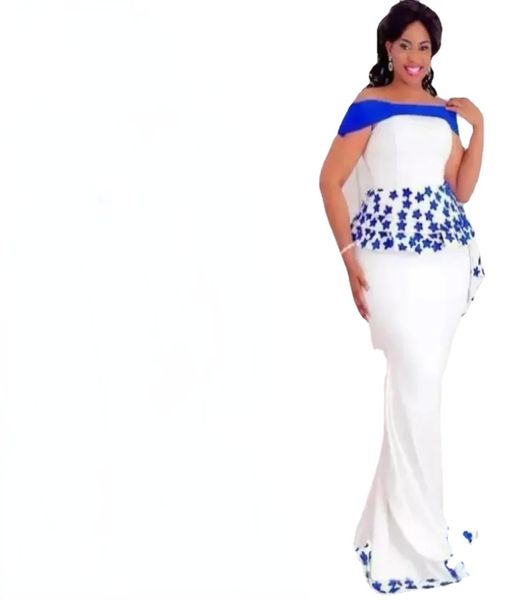 

aso ebi styles mermaid evening formal dresses with peplum off shoulder lace floral african nigerian occasion prom party gowns8403537, Black;red