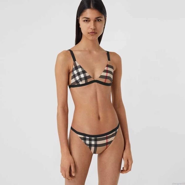 

womens bikini designer beach bikinis swim suit fashion letter printed lace up summer split swimsuit bikinis for women, White;black