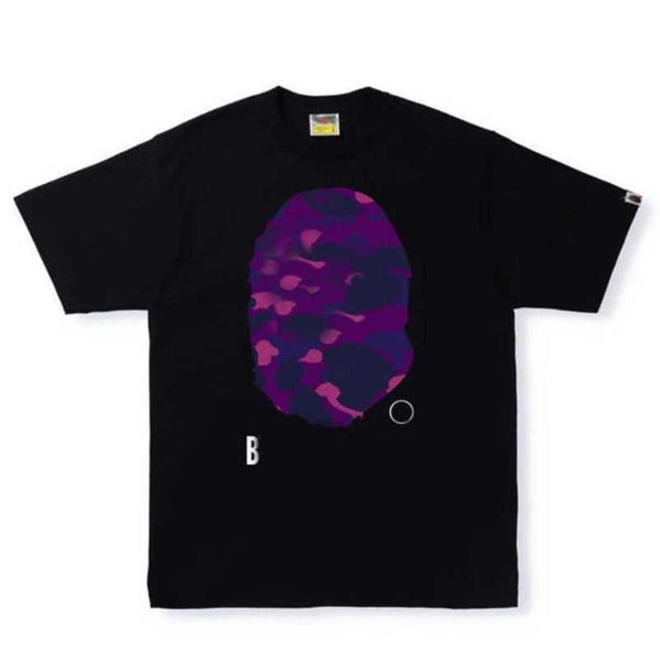 

men's classic fashion t shirts loose women ape tees tshirt casual cotton short sleeve clothing high street streetwear couple t-shirts p, White;black