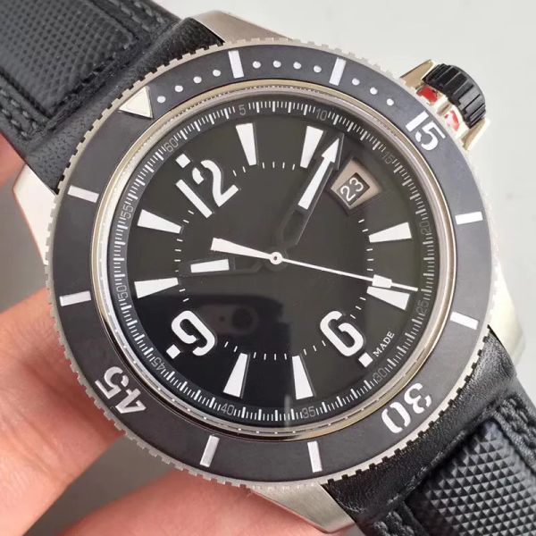 

master extreme aaa 3a quality watches 42mm men leather band with gift box automatic mechanical jason007 watch 02, Slivery;brown