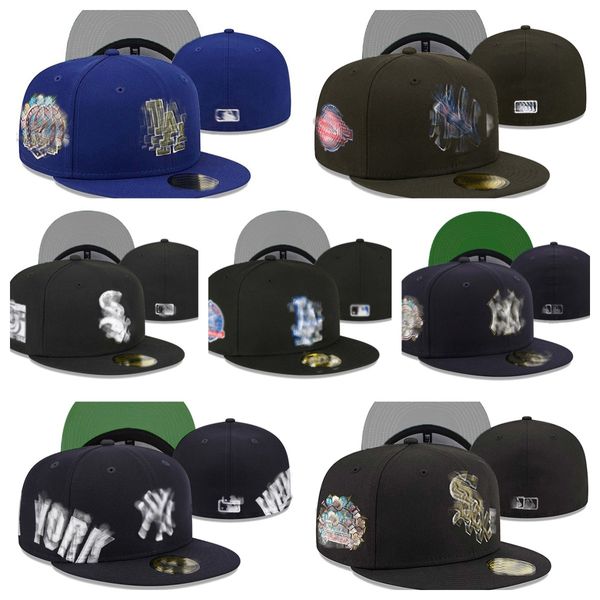 

sport fitted hats snapbacks hat adjustable football caps all team logo fashion outdoor embroidery cotton closed fisherman beanies flex desig, Black;white