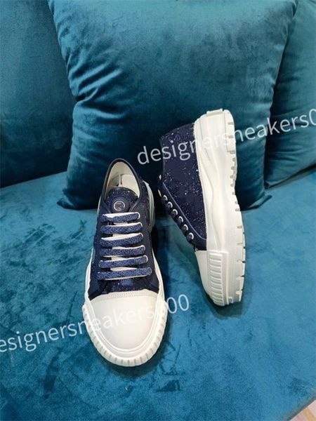 

new luxurys designers casual shoes reflective sneaker women men shoes calfskin vintage trainer platform shoe obliques knit trainers, Black