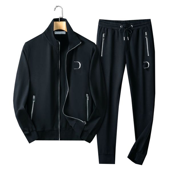

men tracksuit designer sweat suit two piece set sports sweatpants with long sleeve man short sleeve pullover running sweatshirt fashion swea, Gray