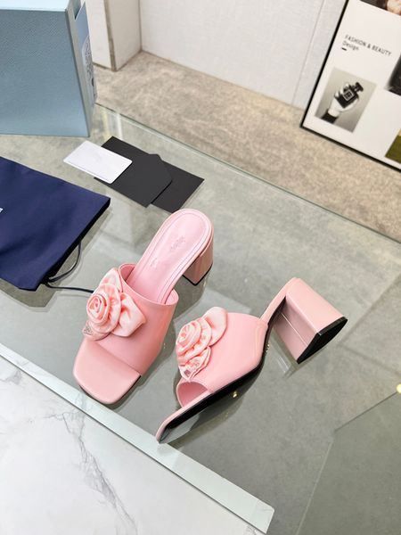 

designer men women sandals with correct flower box dust bag shoes snake print slide summer wide flat sandal slipper 0609, Black