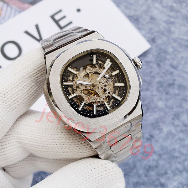 

mens watch designer watches luxury automatic machinery 2813 movement watches stainless steel luminous waterproof sapphire dhgate jason 007, Slivery;brown