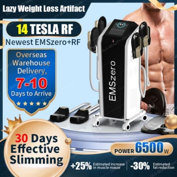

emszero muscle building stimulator beauty items muscle fat burning emszero 14 tesla 6500w beauty machine with rf pelvic stimulation pads