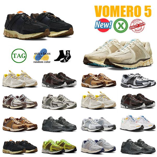 

vomero 5 running shoes for mens womens oatmeal electric green black light bone pure platinum laser orange wheat yellow ochre outdoor shoes s