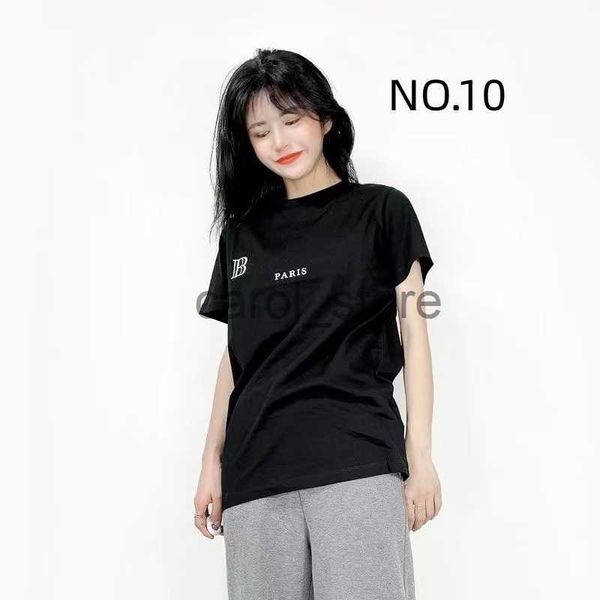 

mens tshirts designer t shirt womens designer clothing mens design button shortsleeve luxury weight cotton 210g letter print xs2xl wholesale, White;black