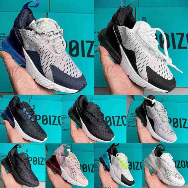 

shoes 270 kids designer toddlers running sneakers boys childrens 270s kid shoe max outdoor sport trainers youth infants baby casual runners, Black