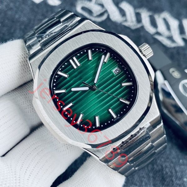 

elegant mens watch 40mm master automatic mechanical sapphire classic fashion stainless steel 5at waterproof luminous montre de luxe u1 aaa w, Slivery;brown