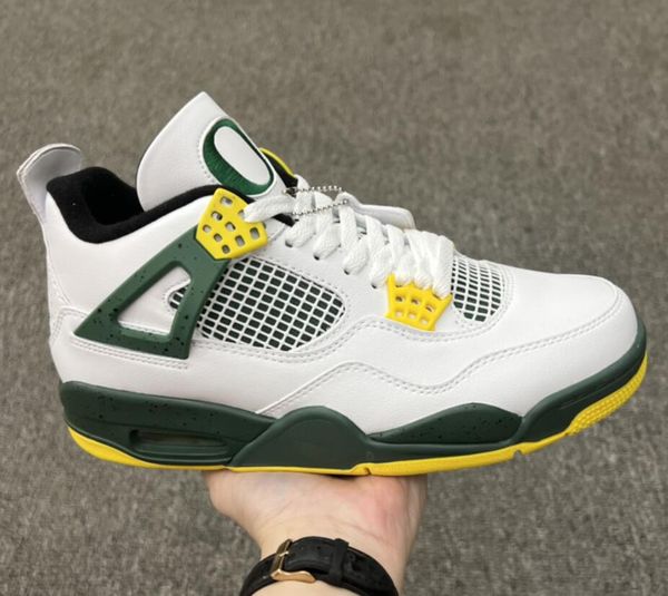 

4 duckman men womens shoes cactus jack 4s oregon ducks pit crew white green outdoor sneakers suede brown red travis purple black basketball