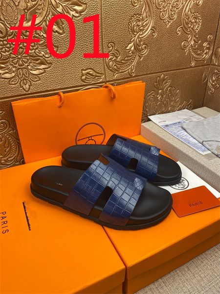

56model original men slippers soft sandals men beach casual shoes light eva slides designer brand for men flip flops luxury summer men', Black
