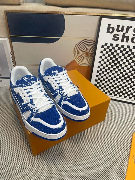 

2023the new designer womens mens casual shoes fashion flowers genuine leather patchwork trainers sneakers runway platform wedges 0614, Black