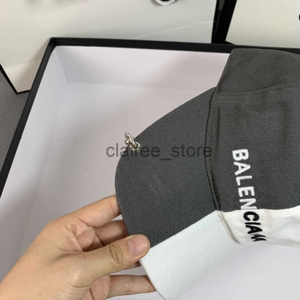 

ball caps ball caps designer baseball cap men's fashion stitching two-color casquette letter embroidery outdoor j230615, Blue;gray