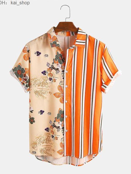 

2023 short sleeve fashion shirt new, White;black