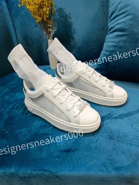 

2023 designers casual shoes reflective sneaker women men shoes calfskin vintage trainer platform shoes obliques knit trainers, Black