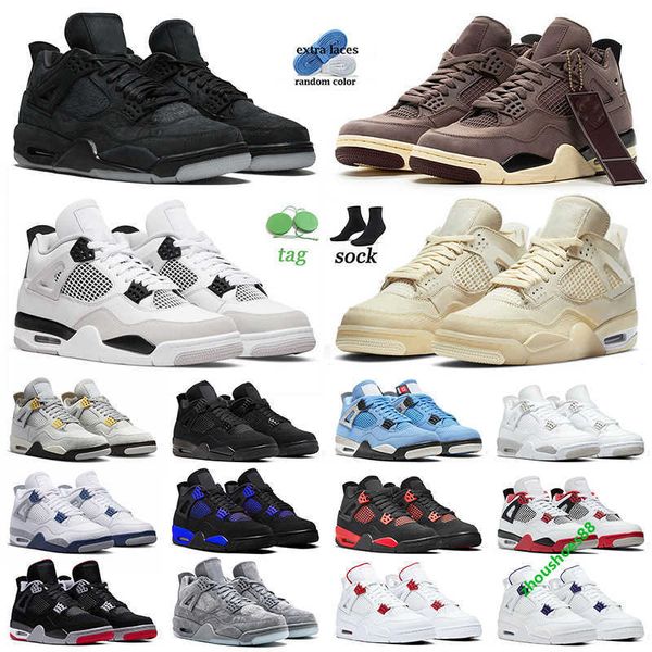 

jumpman 4s military blacks basketball shoes kaws a ma maniere violet ore sail black cat 4 trainers university blue fire red thunder white