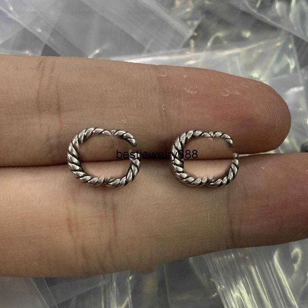

women gold stud earring designer jewelry hoops silver earrings for mens ear duble letter studs luxury hoops fashion love earrings g bijoux w, Golden;silver