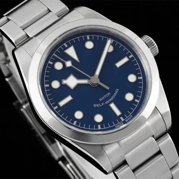

u1 aaa tudors black bay aaa 3a quality watches brand 41mm ceramic bezel swiss mens watch bronze series automatic mechanical, Slivery;golden