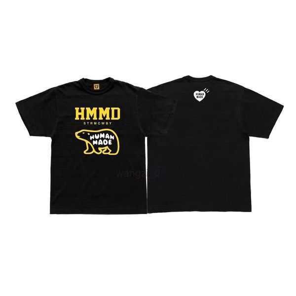 

t designer human made loose print short sleeve tee tshirts women 11 rank rank, White;black