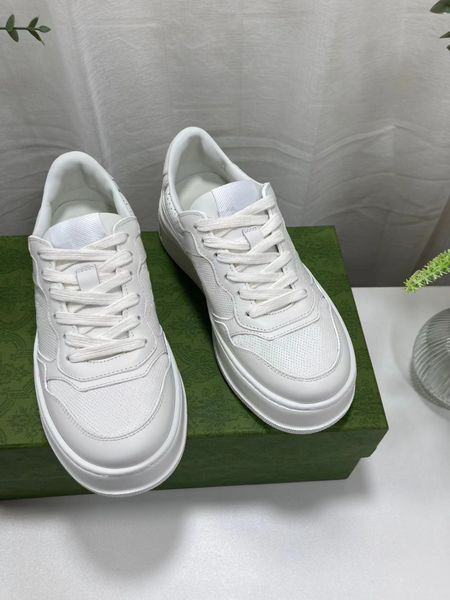 

designer casual shoes small white shoes printed patterns thick soled sports shoes fashionable board shoes men's and women's classi, Black