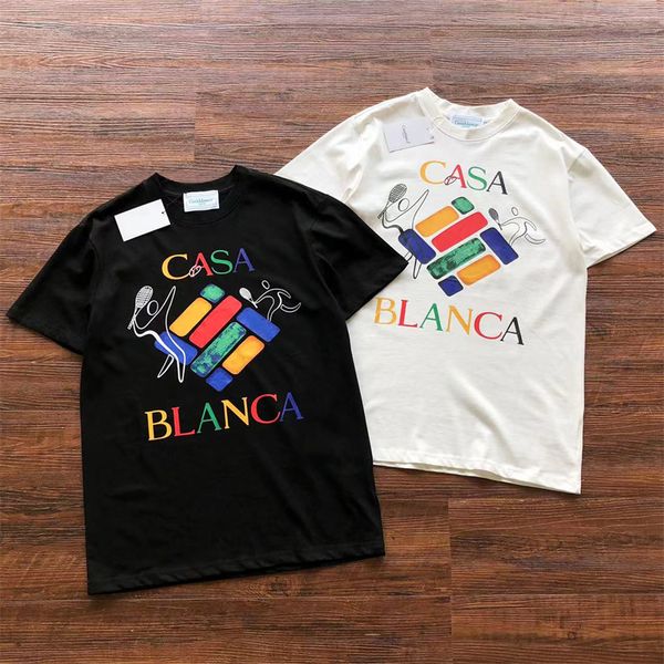 

colorful letters t shirt men women 1 tee top, Black;brown