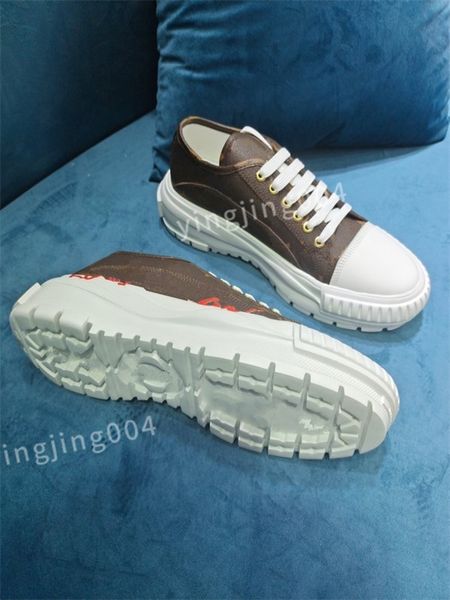 

2023 new luxury designer sneakers timeout women casual shoes lady calfskin white pattern shoes retro styles classical quality, Black