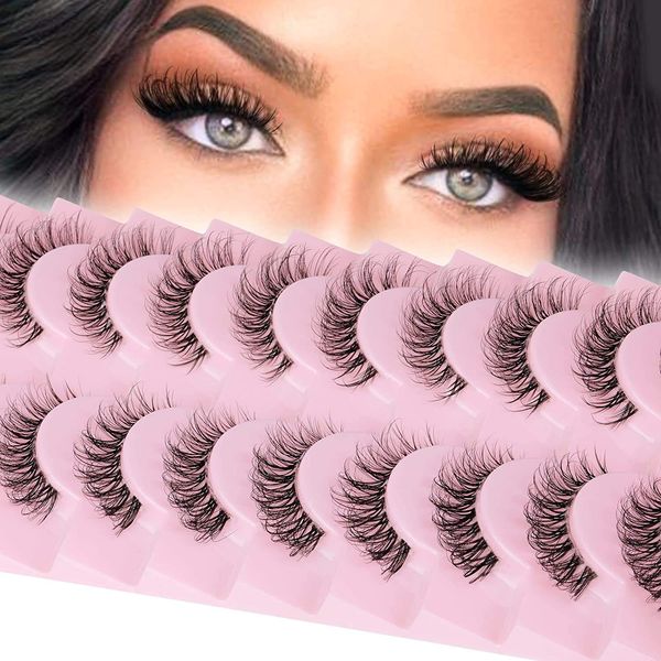 

eyelashes natural cat eye makeup clear band false eyelashes thin eyelashes fluffy artificial mink eyelashes short false eyelashes