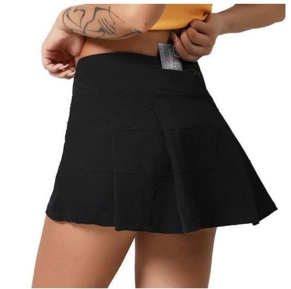 

l-23 pleated tennis skirt women's sportswear sport shorts women's running fitness fashion yoga underwear beach bike golf skirt