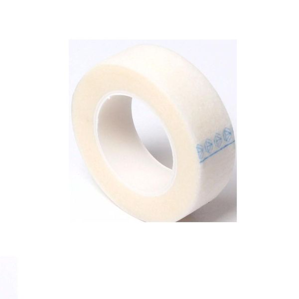 

6rolls eye pad eyelashes extension under patch makeup tool individual false eyelash pe and non-woven wrap tape