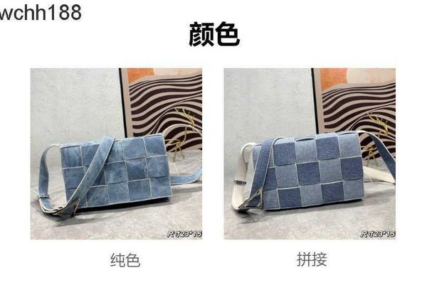 

designer bags denim purse 2023 bag venetas cassettes bottegas cassete denims woven pillow casual one shoulder crossbody women