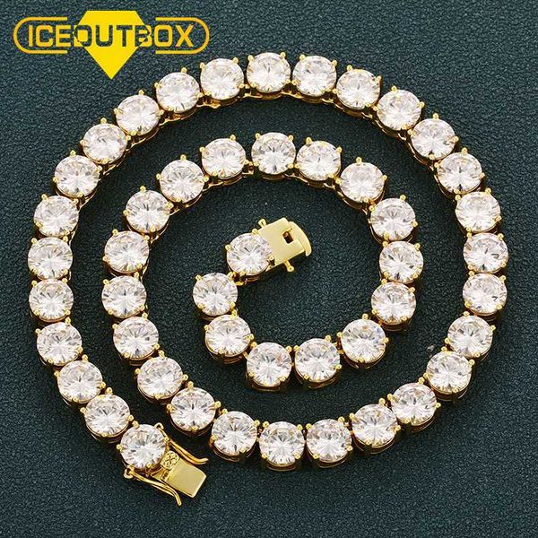 

wholesale price iced out jewelry new arrival 8mm copper zircon tennis chain hip hop bling jewelry gold cz tennis chain, Silver