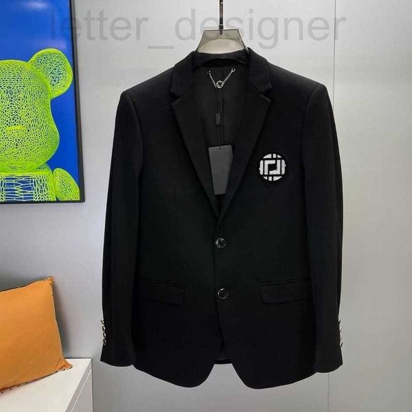 

men's jackets designer autumn mens suit jacket fashion embroidery letter cardigan coat cotton casual business suit fit long sleeved 003, Black;brown