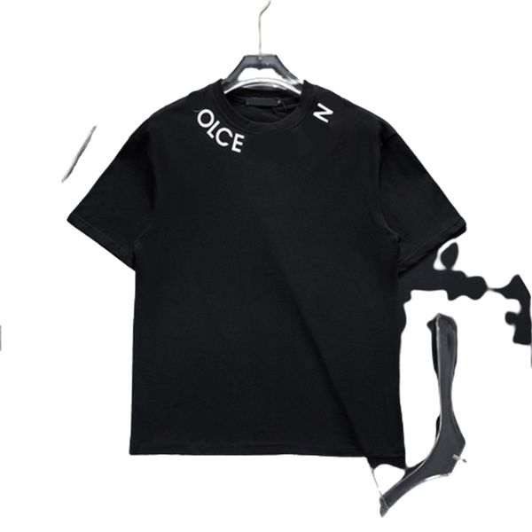 

fashion men's t-shirt women's designer t-shirt t-shirt clothing men's casual chest letter shirt luxury clothing t-shirt asia, White;black