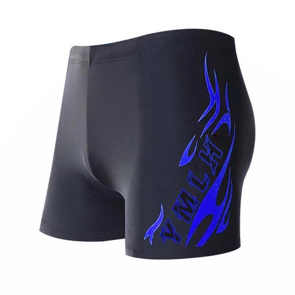 

nylon swimming trunks men's flat angle slim fitting sports men's swimming trunks quick drying shorts fashion simple men's who