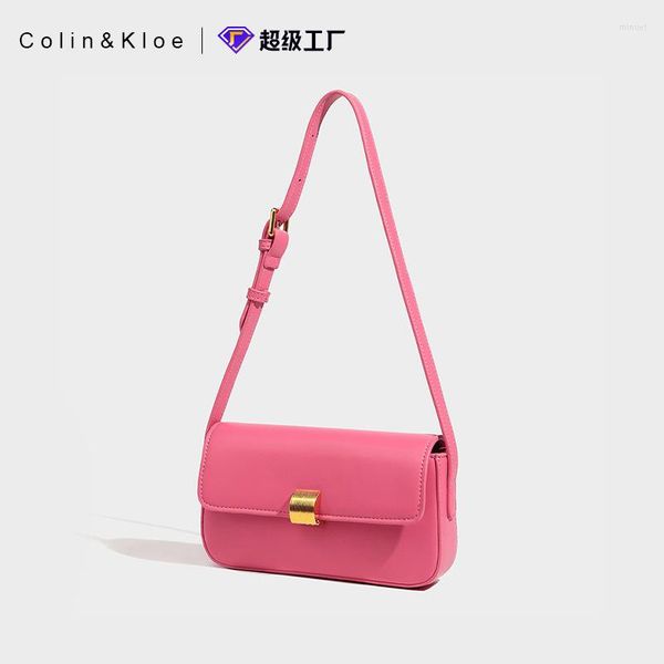 

shoulder bags long one-shoulder underarm bag women go out casual fashion simple high-end texture all-match messenger