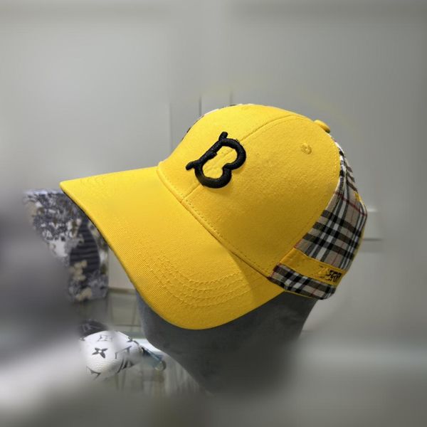 

casquette designer hat luxury baseball cap letter plaid striped ball embroidery caps sports style travel running hat pure colour versatile c, Blue;gray