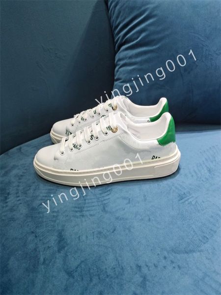 

new luxurys designer stripe casual shoes fashionable leather lace-up tennis shoe fabric low canvas sports men women, Black