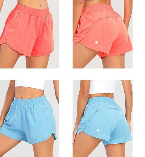 

lulus womens yoga outfits high waist shorts exercise short pants fitness wear girls running elastic sportswear prevent wardrobe malfunction