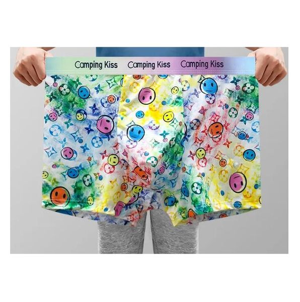 

underpants men's underwear sports hiphop rock excise skateboard street quick dry polyester 3pcs/lot size 3xl-7xl, Black;white