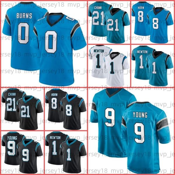 

0 brian burns 9 bryce young football jersey jeremy chinn jaycee horn miles sanders damiere byrd terrace cam newton marshall jr. ickey ikem e, Black;red