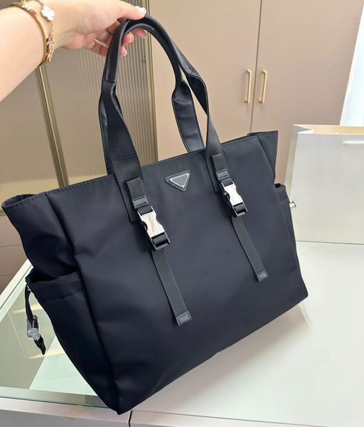 

tote bags large black women's shoulder bags big size casual totes quality nylon crossbody bag female travel shopper computer handbag