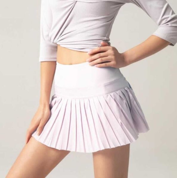

lulus tennis skirt biker beach golf sport pleated student yoga outfits running fitness shorts quick-drying double-layer anti-exposure gym cl