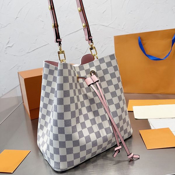 

bucket bag women tote bags designer luxury crossbody handbags leather classic flower shoulder shopping handbag ladies wallet embossed flap p