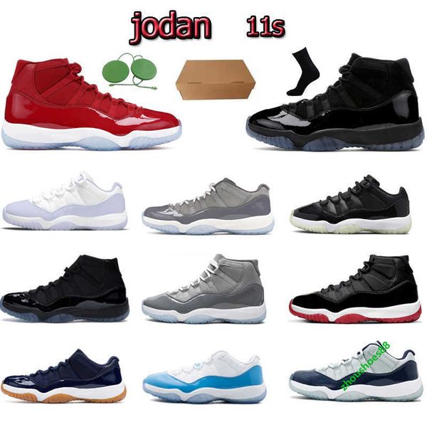 

2022 sneakers jumpman 11 11s basketball shoes sports design retro cool grey concord bred gamma blue mocha chicago with box