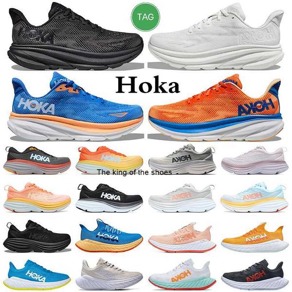 

hoka bondi 8 hokas shoes clifton 8 mens trainers women sneakers primrose fiesta green coral shark grey coastal sky men sports