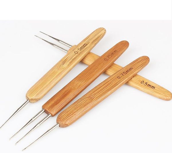 

2021 clipper crochet dirty braid regal dirty braid stainless steel crochet single and double crochet knitting tool needle can hook hair, Silver