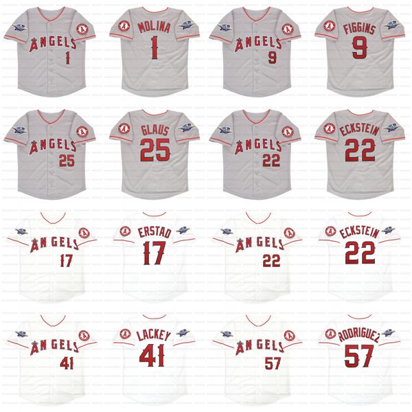 

anaheim 2002 world series la angels baseball jerseys bengie molina chone figgins tim salmon garret anderson david eckstein troy glaus john, Blue;black